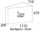 размеры упаковки